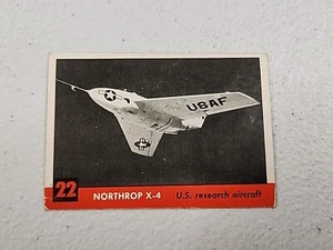 1950's Topps Aircraft Cards #22 Northrop X-4 - Bild 1 von 2
