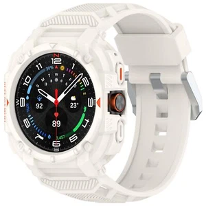 Do Samsung Galaxy Watch Ultra 47mm TPU Etui ochronne Zintegrowana bransoletka Beżowy - Zdjęcie 1 z 8