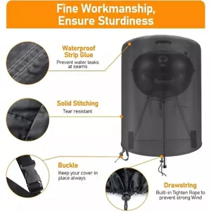 Housse de barbecue en tissu Oxford premium protection contre la pluie contre la - Imagen 1 de 25