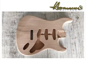 Strat 2-teiliger Mahagony Body, unlackiert, unfinished, Gewicht 1620g - Bild 1 von 8