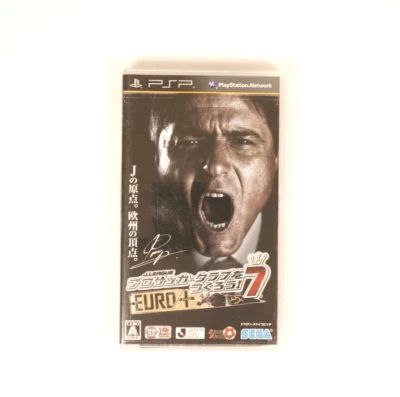 J-League Pro Soccer Club o Tsukurou! 7 Euro Plus PSP Japan Import US Seller - Image 1 of 4