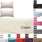 Olivia Rocco Percale Extra Deep Fitted Sheet, Non iron, 180 TC, 12"(30cm) Box