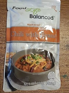 Food Life Balanced Chili mit Bohnen 15 Unzen NEU ungeöffnet kostenloser Versand Ablaufdatum 04/27 - Bild 1 von 3