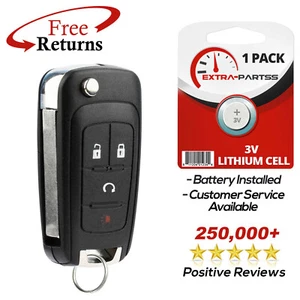 Remote Key Fob Remote Start Flip for 2012 2013 2014 2015 2016 Chevrolet Sonic - Picture 1 of 1