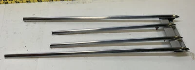 Juego de 5 molduras de puerta trasera derecha o derecha OEM GM 1958 Oldsmobile 88/98 "Bonito juego" (533) Foto 1 de 4