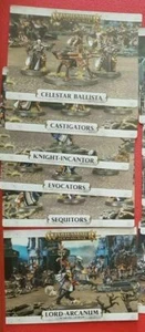 AGE OF SIGMAR STORMCAST ETERNAL CARDS - STARTER SET - ITALIANO NUOVE CARTE AOS - Foto 1 di 1