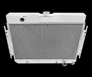 1964 through1967 Chevy Chevelle Champion Cooling Four Row Aluminum Radiator - Bild 1 von 24