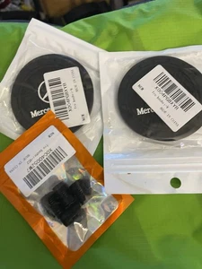 Mercedes Auto Accessories Tire Valve Stem Caps 4 Pk Silicone Coasters - Picture 1 of 2