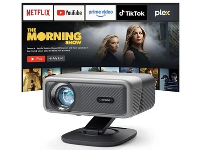[2200ANSI y Compatible con Netflix] Proyector 4K con WiFi y Bluetooth, 3D Foto 1 de 4