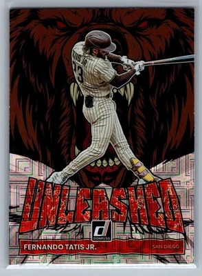 Fernando Tatis Jr. 2022 Donruss Unleashed Vector #UL-1 San Diego Padres - Image 1 of 2