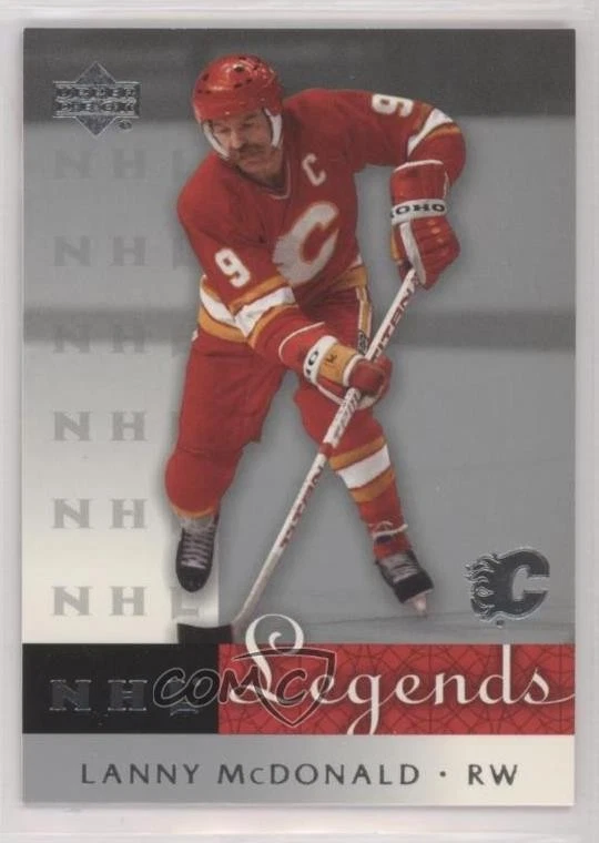 2001-02 Upper Deck Legends Lanny McDonald #9 HOF - Image 1 of 2