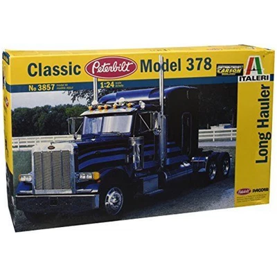 PETERBILT 378 LONG HAULER KIT 1:24 Italeri Kit Camion Modellino Nuovo - Immagine 1 di 2