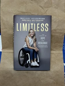 Limitless by Mallory Weggemann Signed Bookplate 2021 First Edition, First Print - Imagen 1 de 4