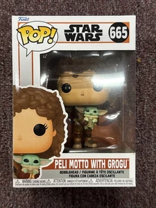 Funko POP! Lema de Star Wars: The Mandalorian Peli con Grogu #665 - Imagen 1 de 6