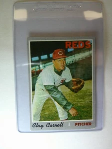 1970 Topps - Clay Carroll #133 - MINT - PACK FRESH 🔥 - Picture 1 of 2