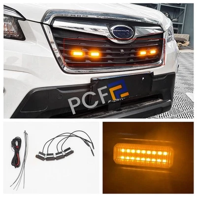 Para Subaru Forester/Outback/XV 2013-2022 LED parrilla delantera luz de circulación diurna Foto 1 de 4