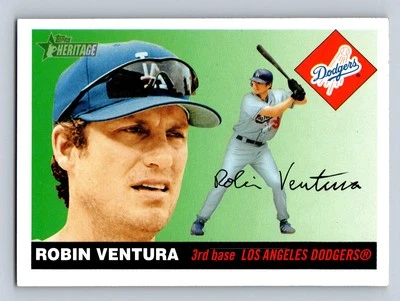 2004 Topps Heritage #380 Robin Ventura Los Angeles Dodgers - NM/MT - Image 1 of 2