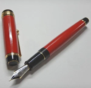Pluma Estilográfica Pilot Custom 845 Urushi Vermilion Sin Tinta/Sin Cartucho Nuevo en Caja M Japón - Imagen 1 de 8