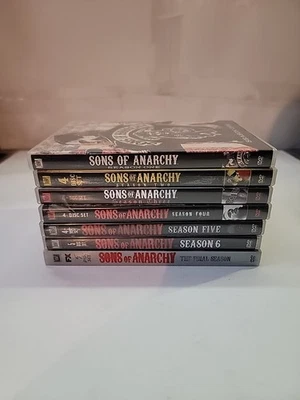 Sons Of Anarchy - Complete Series Seasons 1-7 (1 2 3 4 5 6 7, DVD, Region 4) - Image 1 of 4
