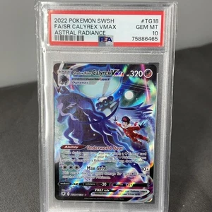 Pokemon Shadow Rider Calyrex VMAX TG18/TG30 Astral Radiance PSA 10 GEM MINT - Bild 1 von 2