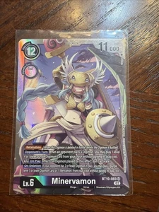 Minervamon BT10-083 SR Digimon CCG | Xros Encounter Near Mint - Picture 1 of 2