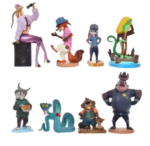 Disney Store Japan Nick Judy Figur Set Zootopia 2 Knabbereien Gary Pawbert Gazelle - Bild 1 von 7