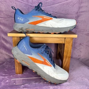 Brooks Cascadia 17 Herren Größe US 14 Blau Trailrunning Orange Akzente Robust - Bild 1 von 7