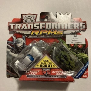 Hasbro Transformers RPMs Autobot Jazz Vs. Decept. Brawl Battle Series 02/08 NEW - Picture 1 of 20