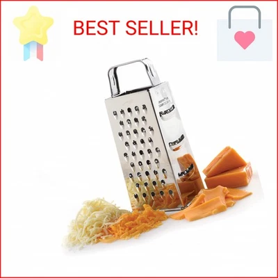 Rallador de acero inoxidable Norpro, plateado Foto 1 de 2