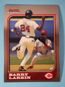 1997 Bowman Chrome Barry Larkin Cincinnati Reds #7 ⚾ - Bild 1 von 2