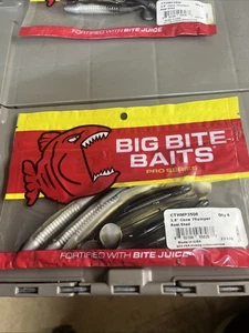 BIG BITE CEBOS 3.5" CAÍN GOLPEADOR. PACK 8 SERIES PRO. JUGO DE MORDIDA. REEL SHAD color - Imagen 1 de 12