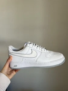 Size 11 - Nike Air Force 1 '07 White Wolf Grey - Picture 1 of 11