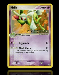 ▸ Kirlia | ex Emerald | Reverse Holo Stamped | 33/106 | LP - Bild 1 von 2