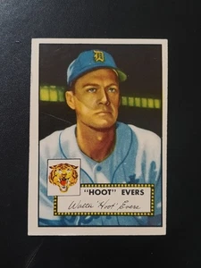 1952 Topps #222 Hoot Evers Free Shipping  - Picture 1 of 5