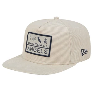 New Era Herrenmütze khaki Los Angeles Angels Sommer Essential Golfer Druckknopflasche - Bild 1 von 6