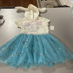 Sanrio Cinnamaroll Hooded Tulle Dress Girls Size Xs - Picture 1 of 8