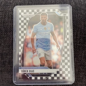 2024/25 Panini Prizm EPL Premier League Black & White Checker Ruben Dias - Picture 1 of 1