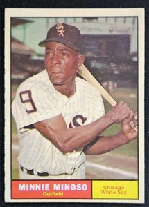1961 Topps #380 Minnie Minoso Chicago White Sox - EX+ - Imagen 1 de 2