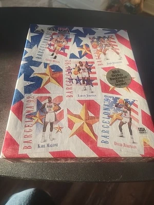  Póster rompecabezas de 200 piezas de baloncesto de Estados Unidos 1992 nuevo sellado con tarjeta SkyBox Magic de la NBA  Foto 1 de 4