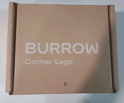 Burrow Nomad Sofa Corner Legs Set Of 4 Oak Finish  - Image 1 of 4