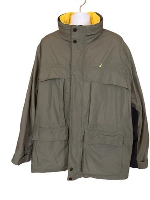 Nautica Fleece Lined Hooded Full Zip Parka Men’s 2XL - Image 1 of 4