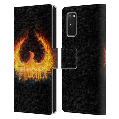 OFFICIAL CHRISTOS KARAPANOS PHOENIX LEATHER BOOK CASE FOR SAMSUNG PHONES 1 - Image 1 of 4