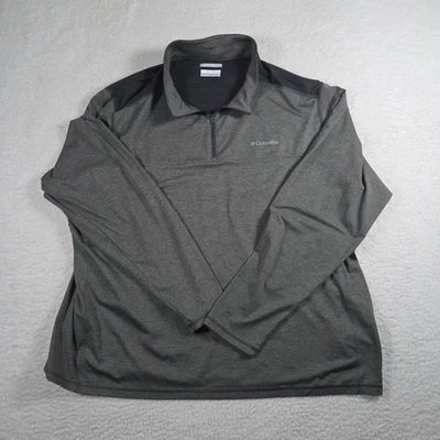 Pullover Columbia Omni-wick manga larga 1/4 cremallera para hombre XXL tenis golf pickleball Foto 1 de 4