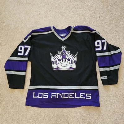 Vintage Ccm Los Angeles Kings Jeremy Roenick NHL Hockey Jersey Sz XL  - Image 1 of 4