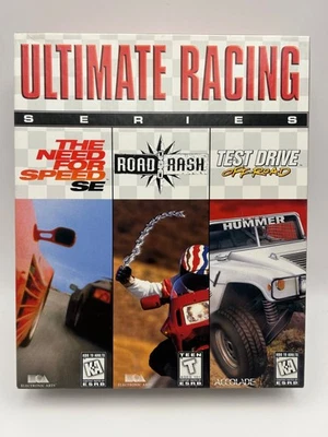 Ultimate Racing Series 1 Big Box PC - Need For Speed SE/Road Rash/Test Drive Off - Image 1 of 4