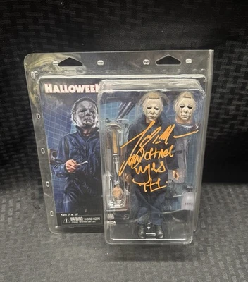 SIN ABRIR - NECA Halloween II Michael Myers 8" Figura de Acción Firmada por Tony Moran Foto 1 de 4