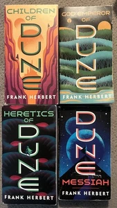 DUNE Books 2 3 4 5 Herbert Lot 4 2005 Ace Paperback Messiah Children Penguin - Picture 1 of 2