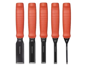 Hultafors Scandinavian Butt Chisel Set, 5 Piece HULEDC5 - Picture 1 of 2