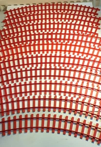 TRI-ANG BIG BIG TRAIN O GAUGE - 10 PIEZAS VÍA CURVA RV261 - Imagen 1 de 5