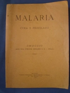 Medicina Malaria, Cura E Profilassi Studi Clinici Contributi Critici E Casistica - Picture 1 of 1